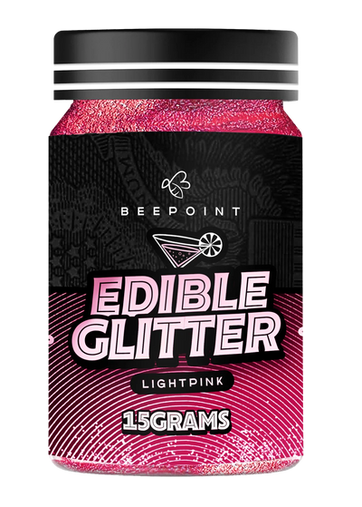 BeePoint Iridescent Edible Glitter for Drinks